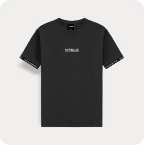 Футболка с лентой