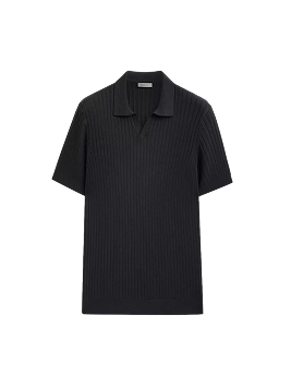 Футболка поло черная